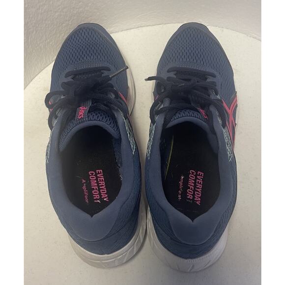 Asics Women’s Running Gel-Contend 6 Size 10 Blue Pink Gym Training Sneaker - Picture 9 of 14